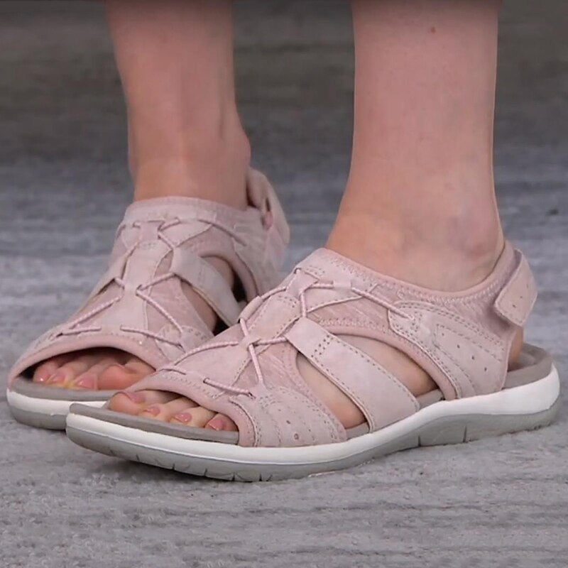 Women’s Stylish Open Toe Flat Sandals
