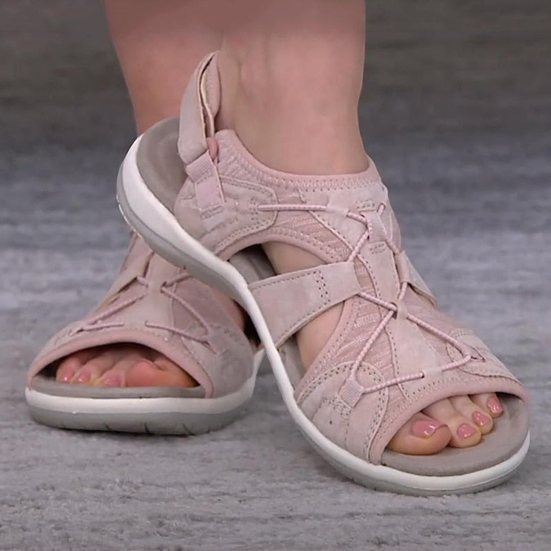 Women’s Stylish Open Toe Flat Sandals