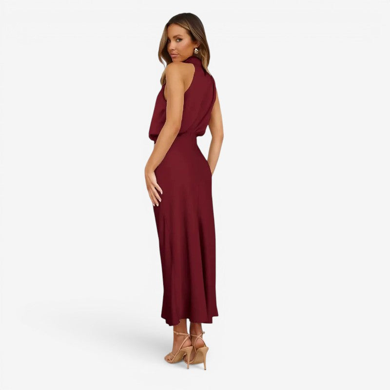Elegant Off Shoulder Maxi Dress for Women