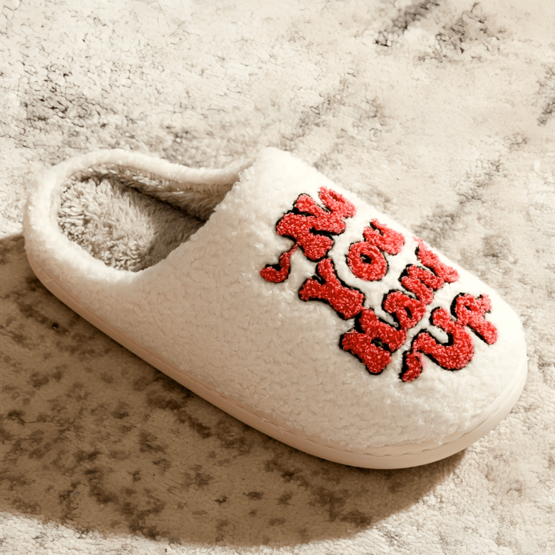 Cozy Plush Halloween Slippers for Adults