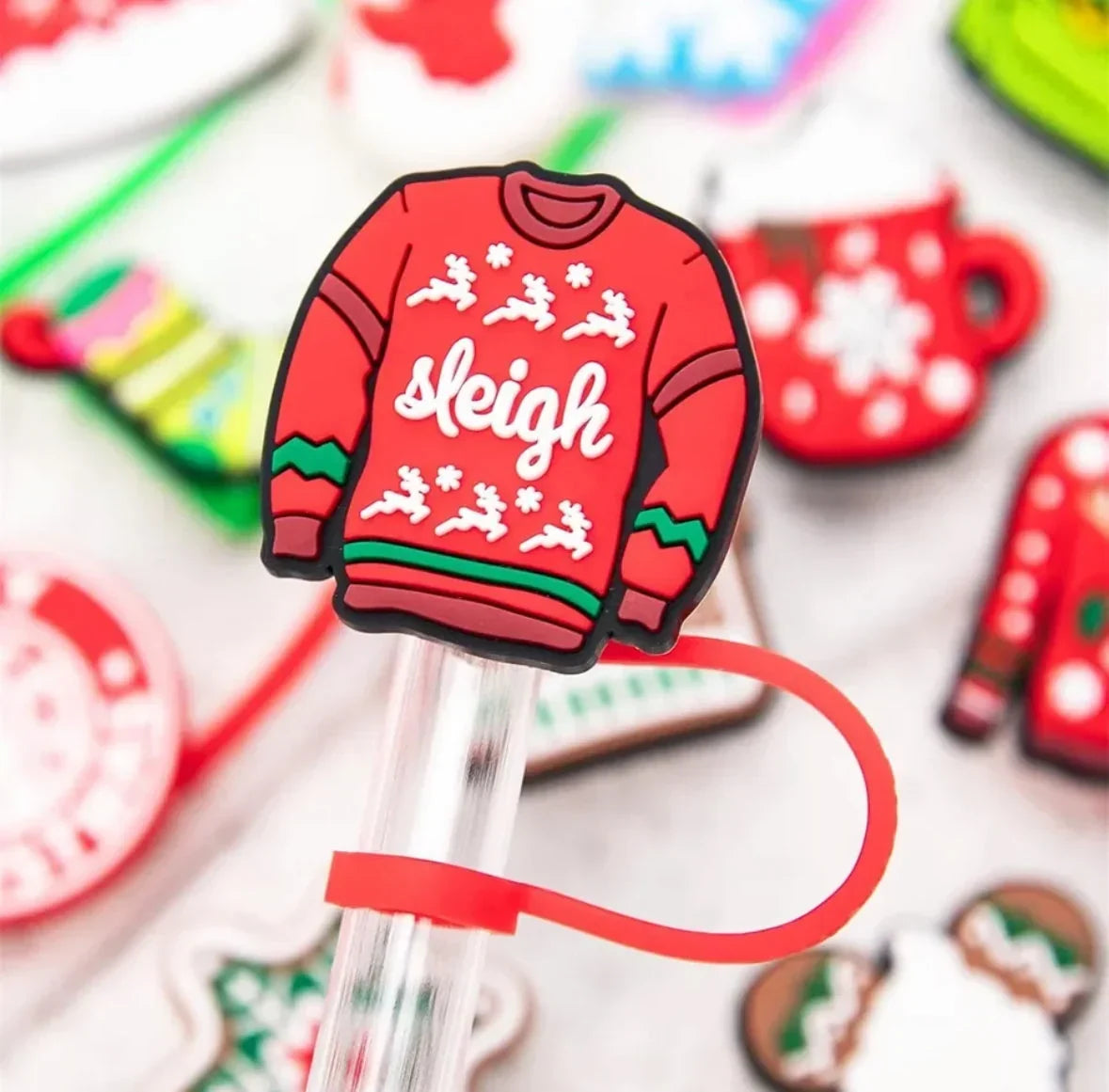 JollySip - Adventi naptár 24 szívószál díszítővel