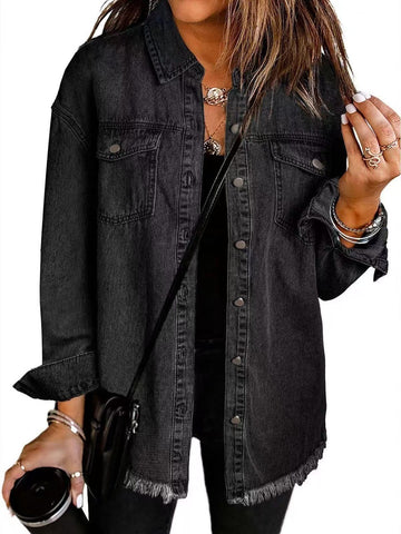 Classic Women's Denim Jacket for Everyday Use