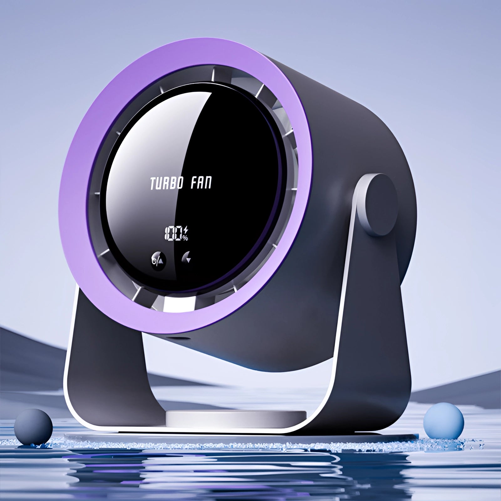 BreezeFlow bladeless fan – Low noise & energy-efficient cooling