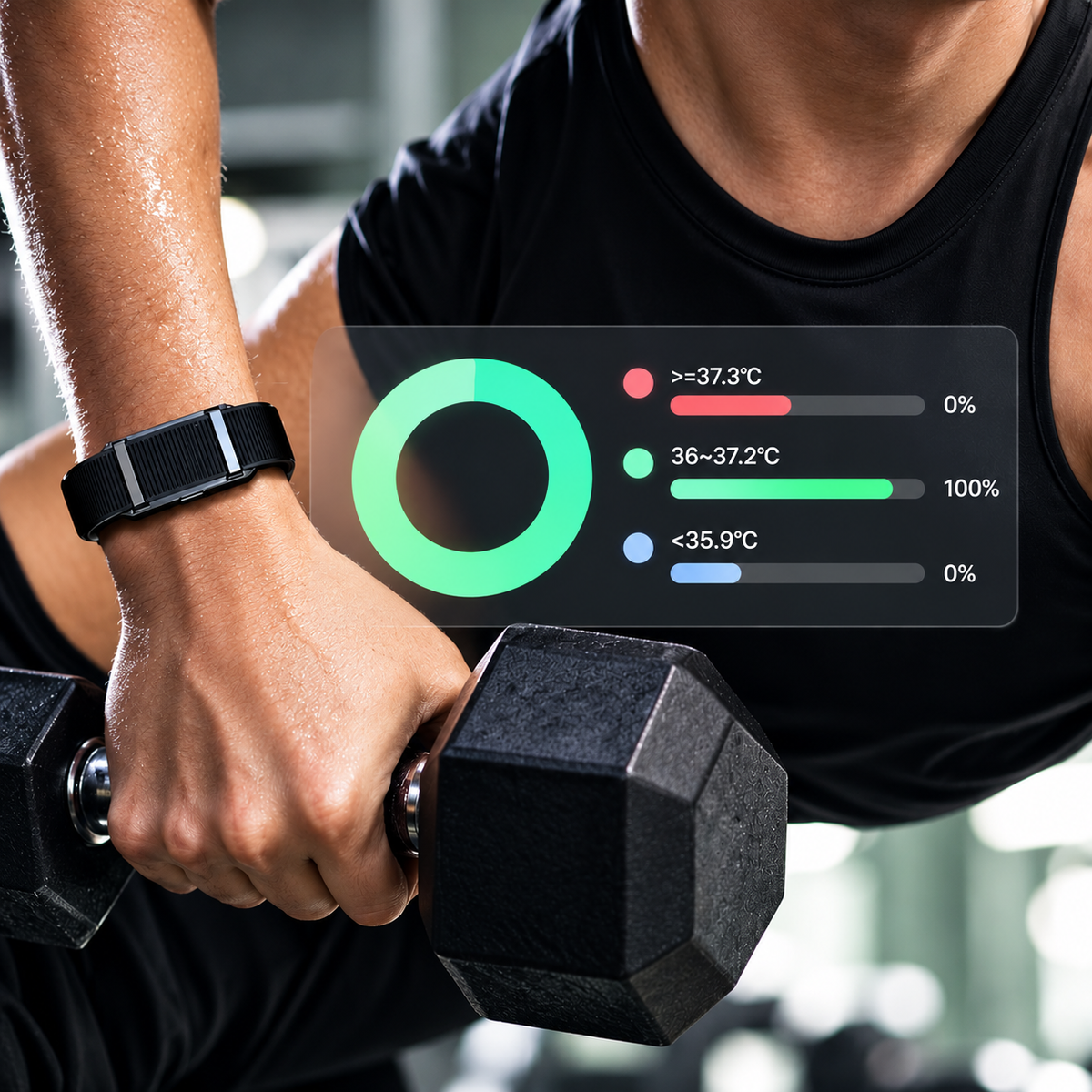 PulseTrail - Y25 Képernyő nélküli Fitnesz Karkötő