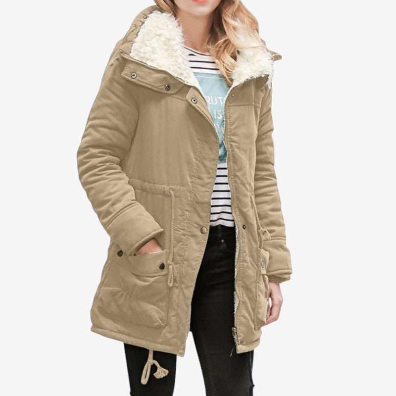 Women’s Long Sleeve Button Front Jacket