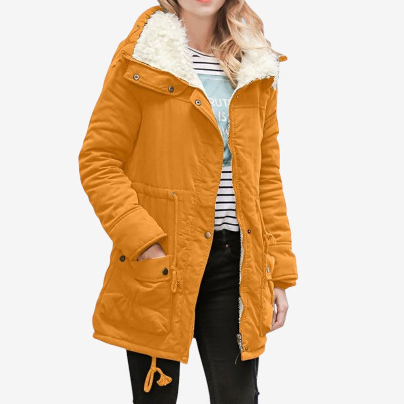 Women’s Long Sleeve Button Front Jacket