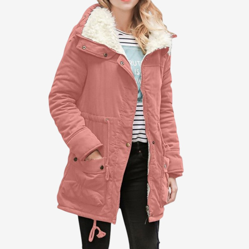 Women’s Long Sleeve Button Front Jacket