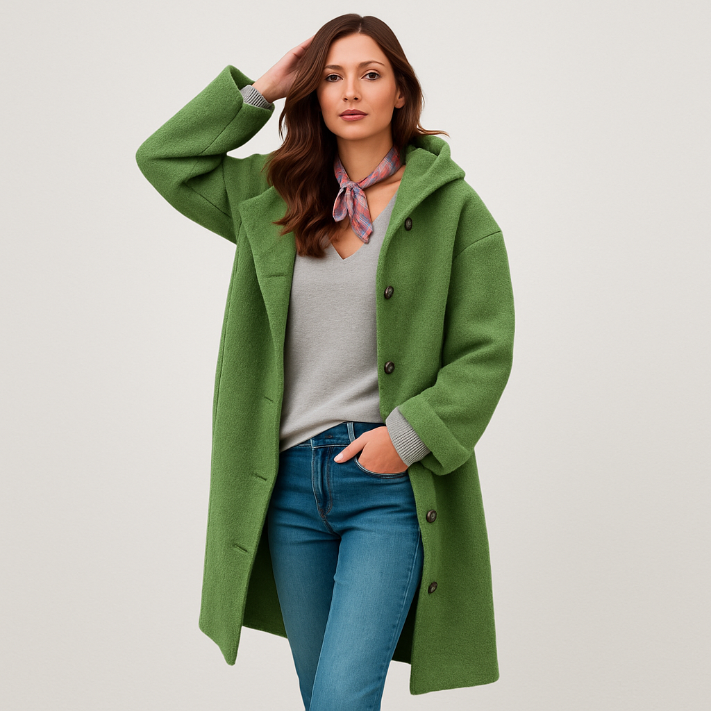 Veronica Waterproof Winter Trench Coat