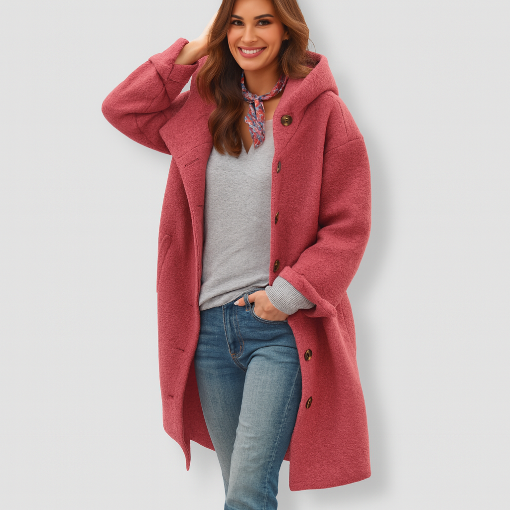 Veronica Waterproof Winter Trench Coat