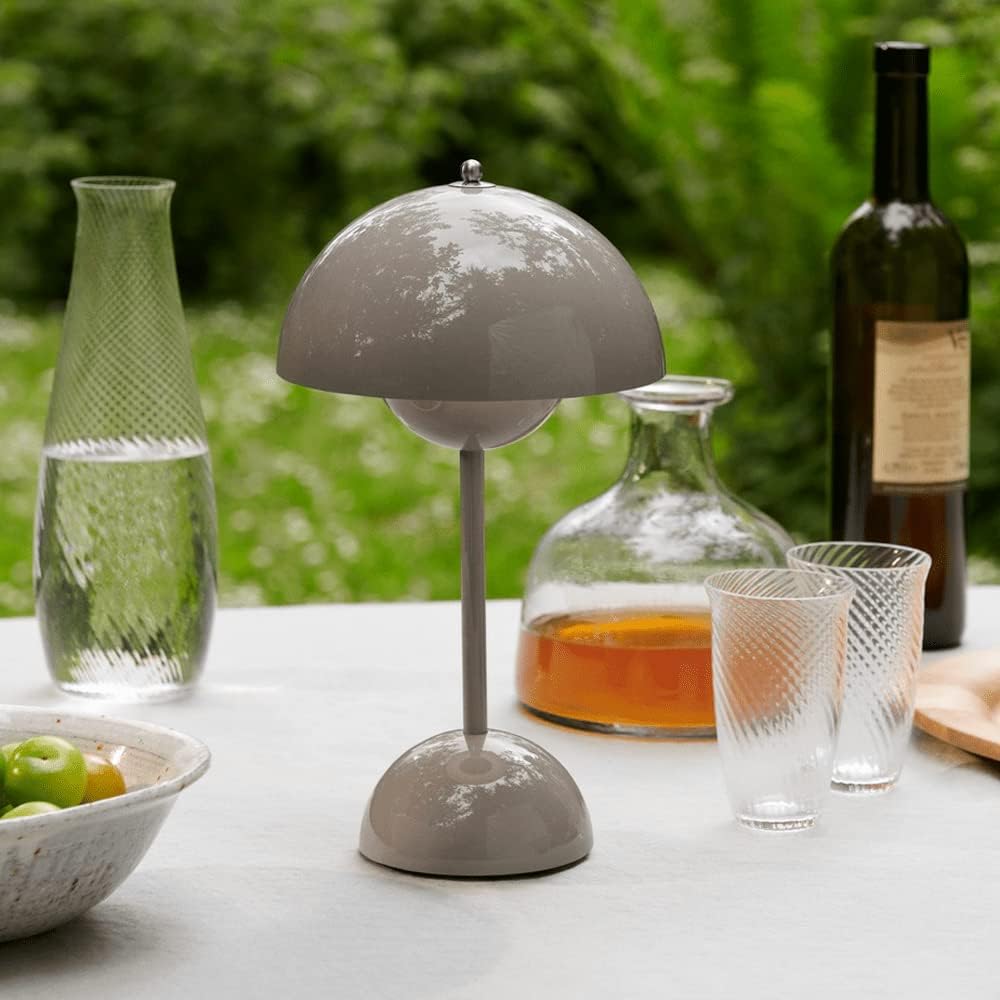 Lunarglo | LED Lamp Modern Sleek Design with Soft Ambient Glow | Energy-Efficient LED Lighting for Cozy, Inviting Atmosphere | Versatile Placement for Nightstand, Living Room or Office