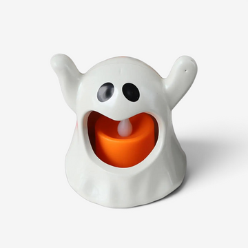 Battery-Operated Halloween Ghost LED Lamp