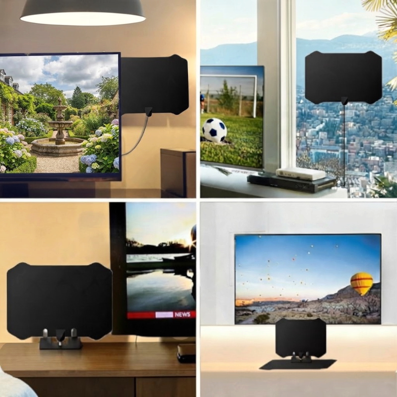 SignalHaven - Beltéri digitális TV antenna jelerősítővel 1080P és 4K TV-khez