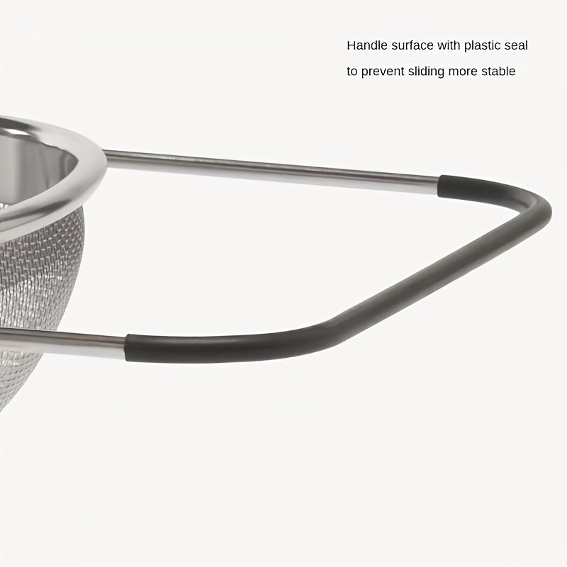 FlexDrain - Collapsible Stainless Steel Sink Strainer Durable, Space-Saving Design | Effortless Rinsing and Draining for Fruits, Vegetables, and Pasta