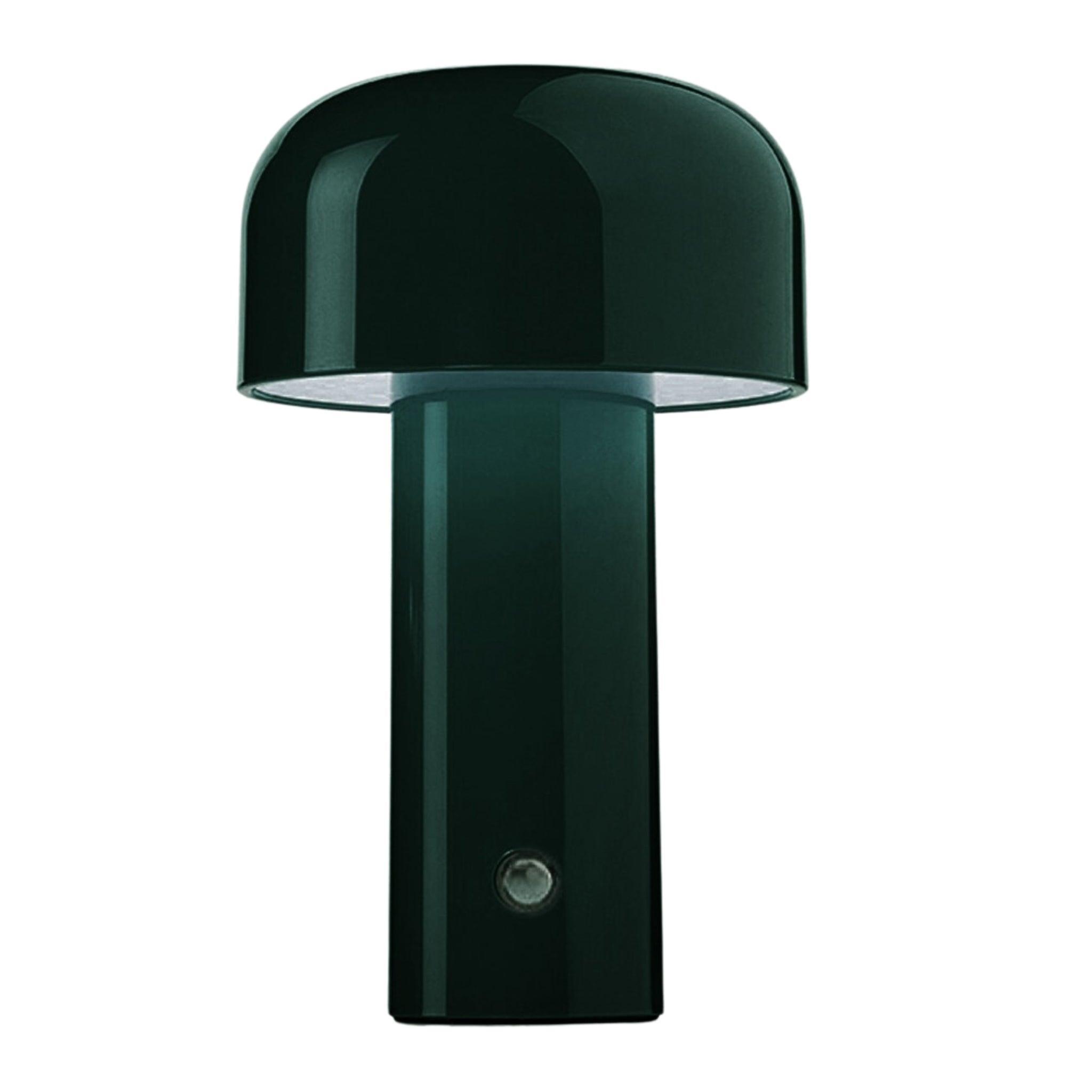 LumiShroom - Modern Mushroom Table Lamp Rounded Shade with Cylindrical Base | Soft Ambient Glow for Cozy Atmosphere | Versatile Accent for Nightstand, Desk, or Small Spaces