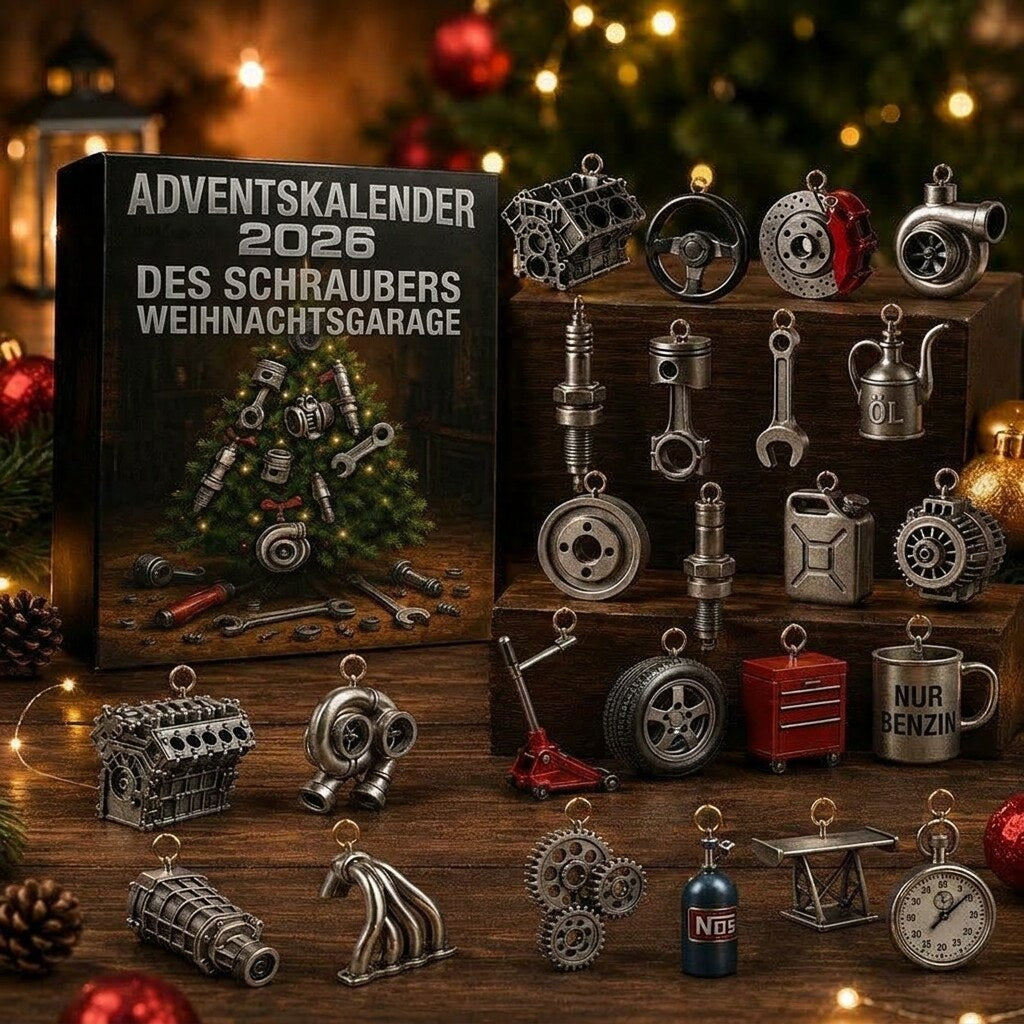 Gearstone - Autós Műhely Adventi Naptár 24 Fém Minivel