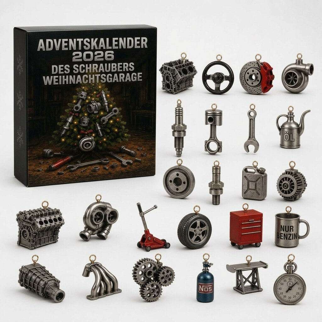 Gearstone - Autós Műhely Adventi Naptár 24 Fém Minivel