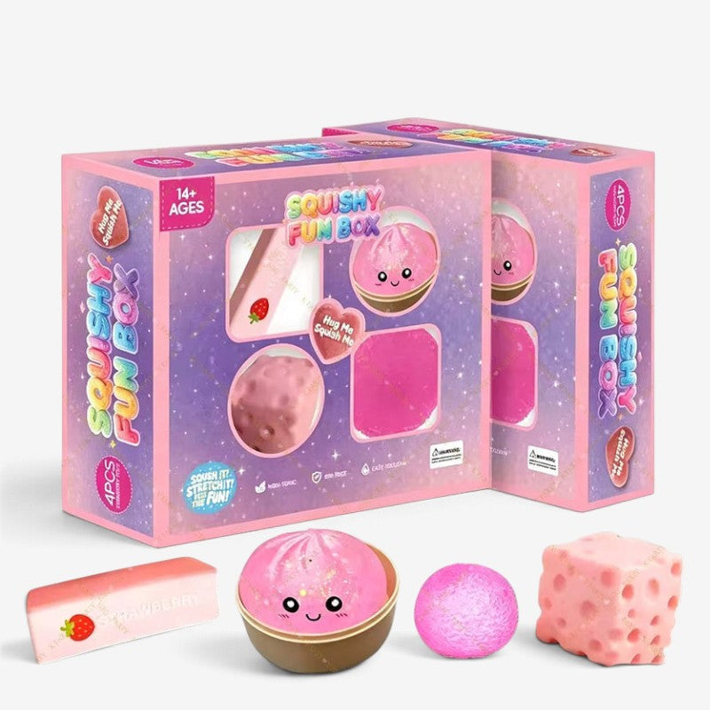 Squeezmas - Squishy játék adventi naptár 24 napos meglepetéssel
