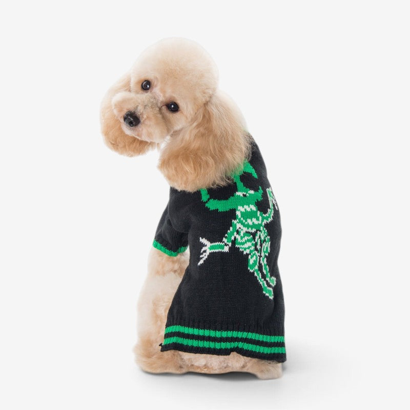 CozyGourd - Cozy Pumpkin Dog Sweater For Halloween