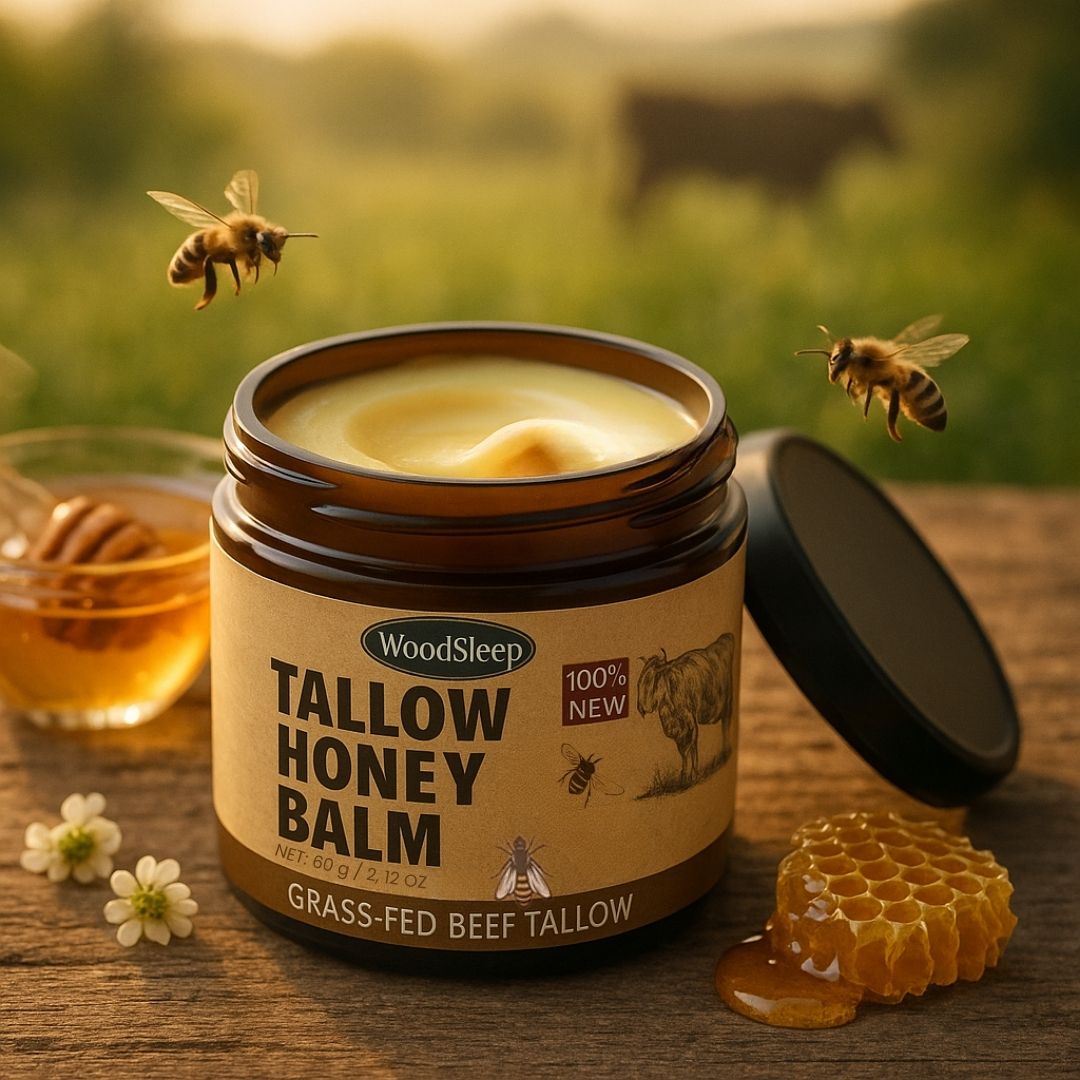 TallowBee – Hidratáló krém marhafaggyúval és mézzel arcra, testre és kézre