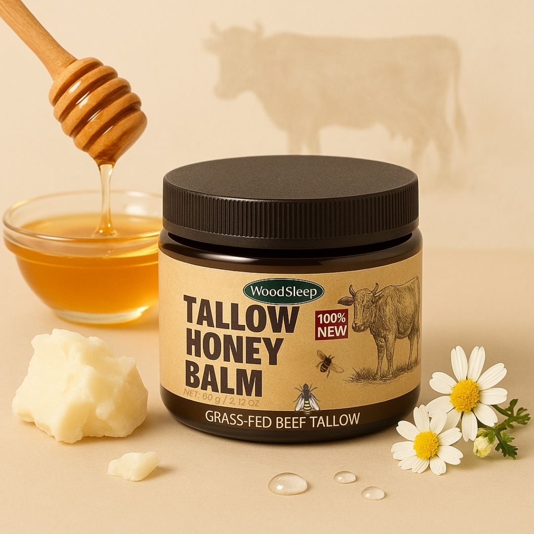 TallowBee – Hidratáló krém marhafaggyúval és mézzel arcra, testre és kézre