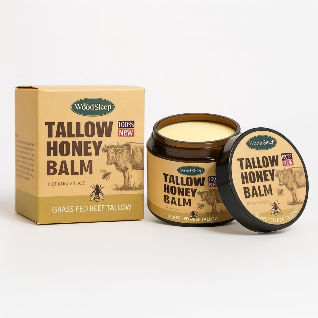 TallowBee – Hidratáló krém marhafaggyúval és mézzel arcra, testre és kézre
