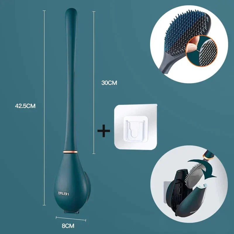 PureScrub Silicone Toilet Brush