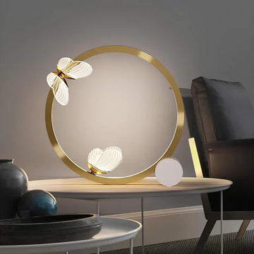 ButterGlow - Summer-Winged LED Table Lamp Butterfly-Shaped Design with Warm Ambient Glow | Energy-Efficient LED Light for Cozy Bedroom, Living Room, or Office | Stylish Decorative Accent for Modern Interiors