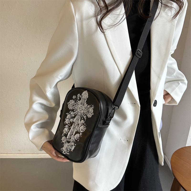 Halloween Shoulder Bag – Trendy Pumpkin Design