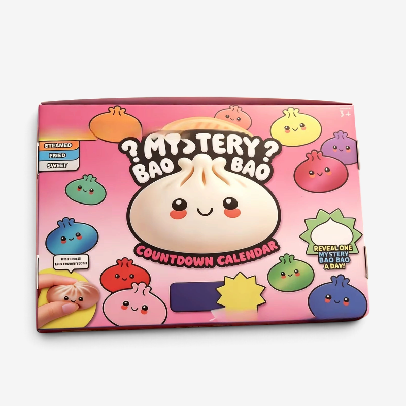 Foammas - Adventi naptár 24 lassan visszaálló squishy játékkal