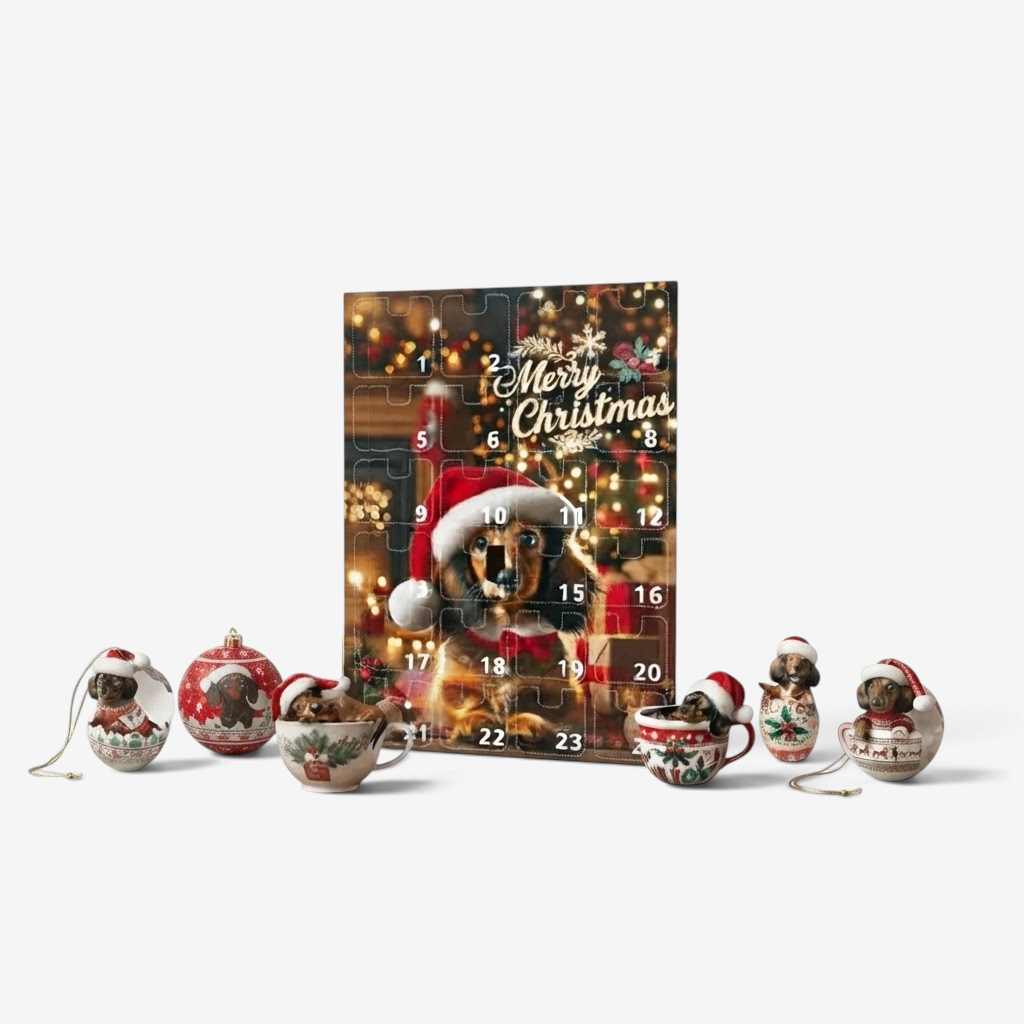 Dachgift - Tacskó témájú adventi naptár 24 kiegészítővel
