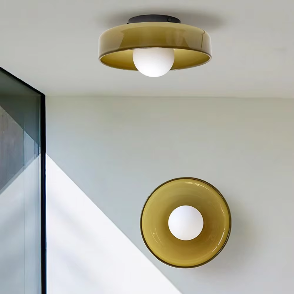 LumiDisc – Modern Circular Disc Design with Sleek Minimalist Style | Soft Even Ambient Glow in Multiple Finishes | Versatile Lighting for Living Room, Hallway or Office