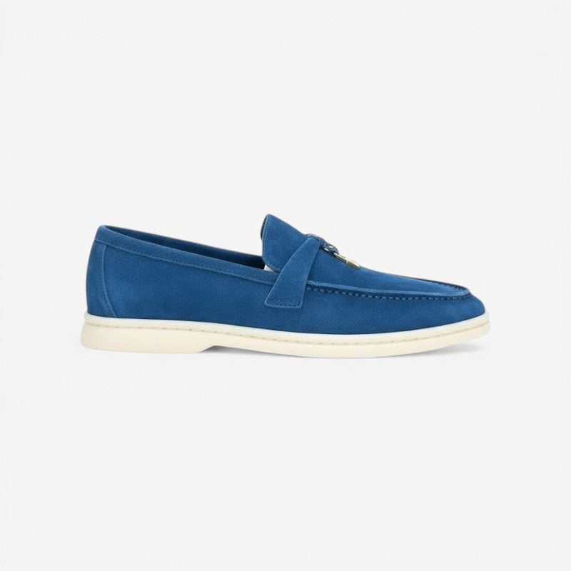 Round Toe Low Heel Loafers