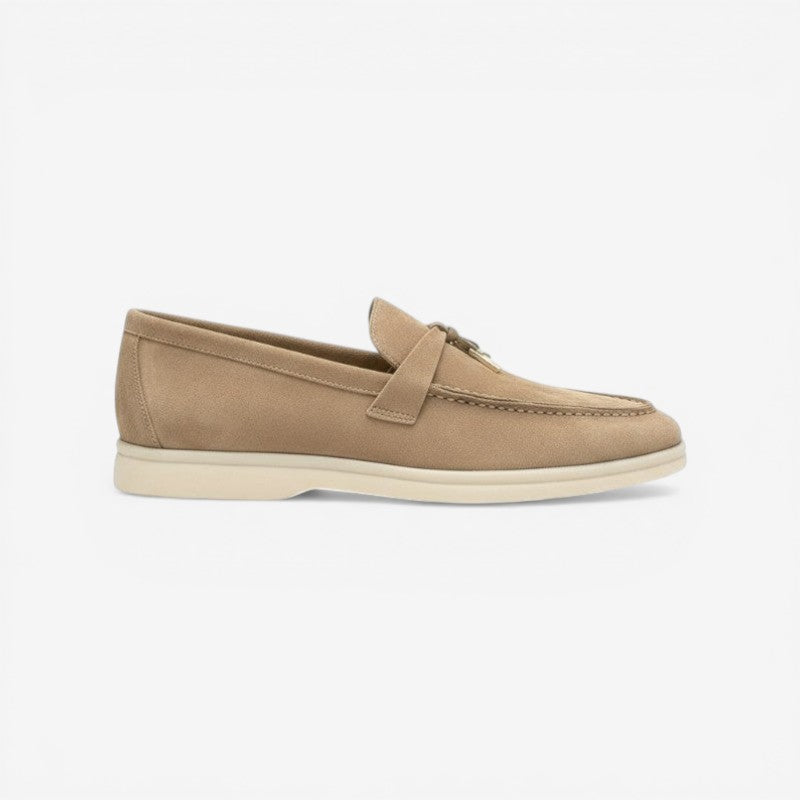 Round Toe Low Heel Loafers