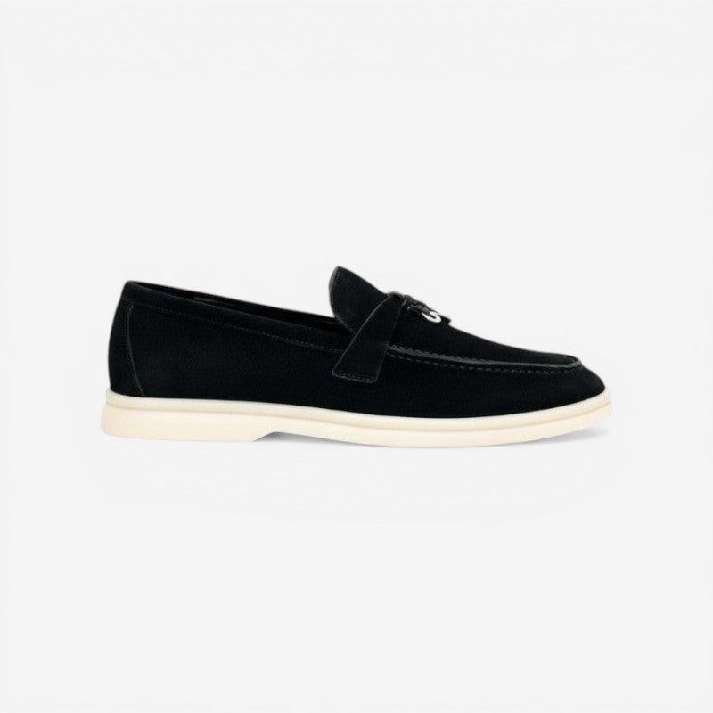 Round Toe Low Heel Loafers