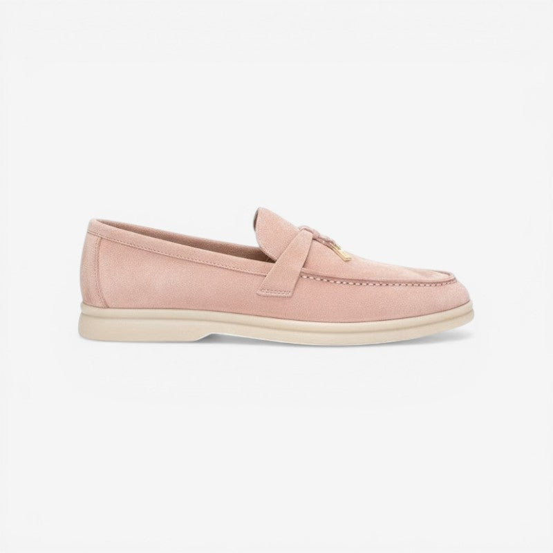 Round Toe Low Heel Loafers