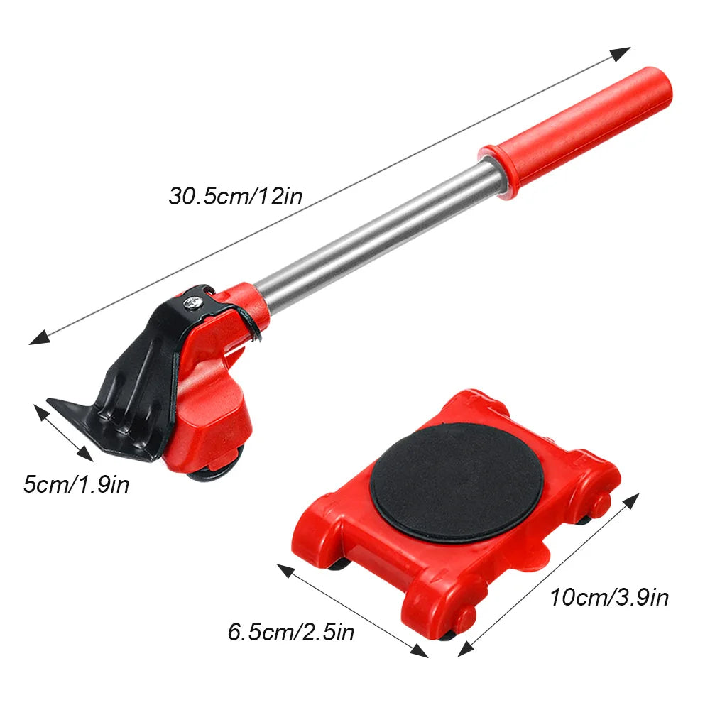 MoveMaster - Heavy-Duty Appliance Moving Kit with Roller Set