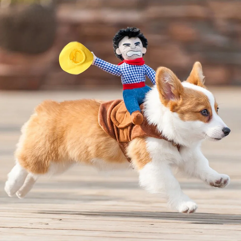 PupWrangler - Cowboy Dog Costume For Halloween
