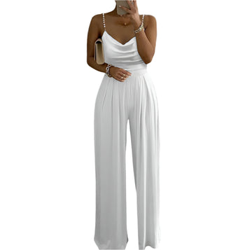 Ella | Elegant White Jumpsuit