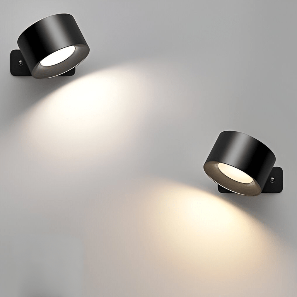 Wireless Wall Lamp - Tool-Free Stick-On Installation & Portable Use | Bright Energy-Saving LED Light | Modern Accent for Bedroom, Hallway or Night Lamp