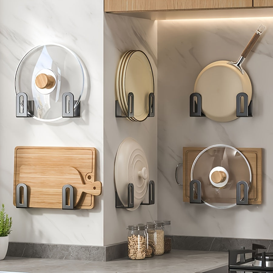 HagenStainless - Stainless Steel Kitchen Hook Rack Wall-Mounted Design for Space-Saving Storage | Durable Rust-Resistant Construction | Multipurpose Hooks for Hanging Utensils, Pots, Towels, and More