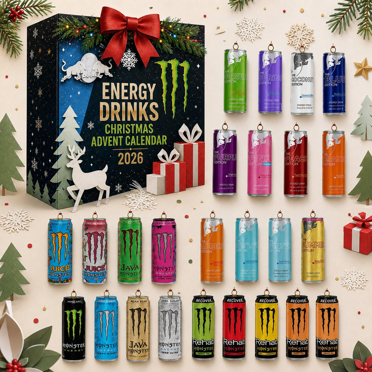 Zinglet - Adventi naptár energiaital motívumokkal