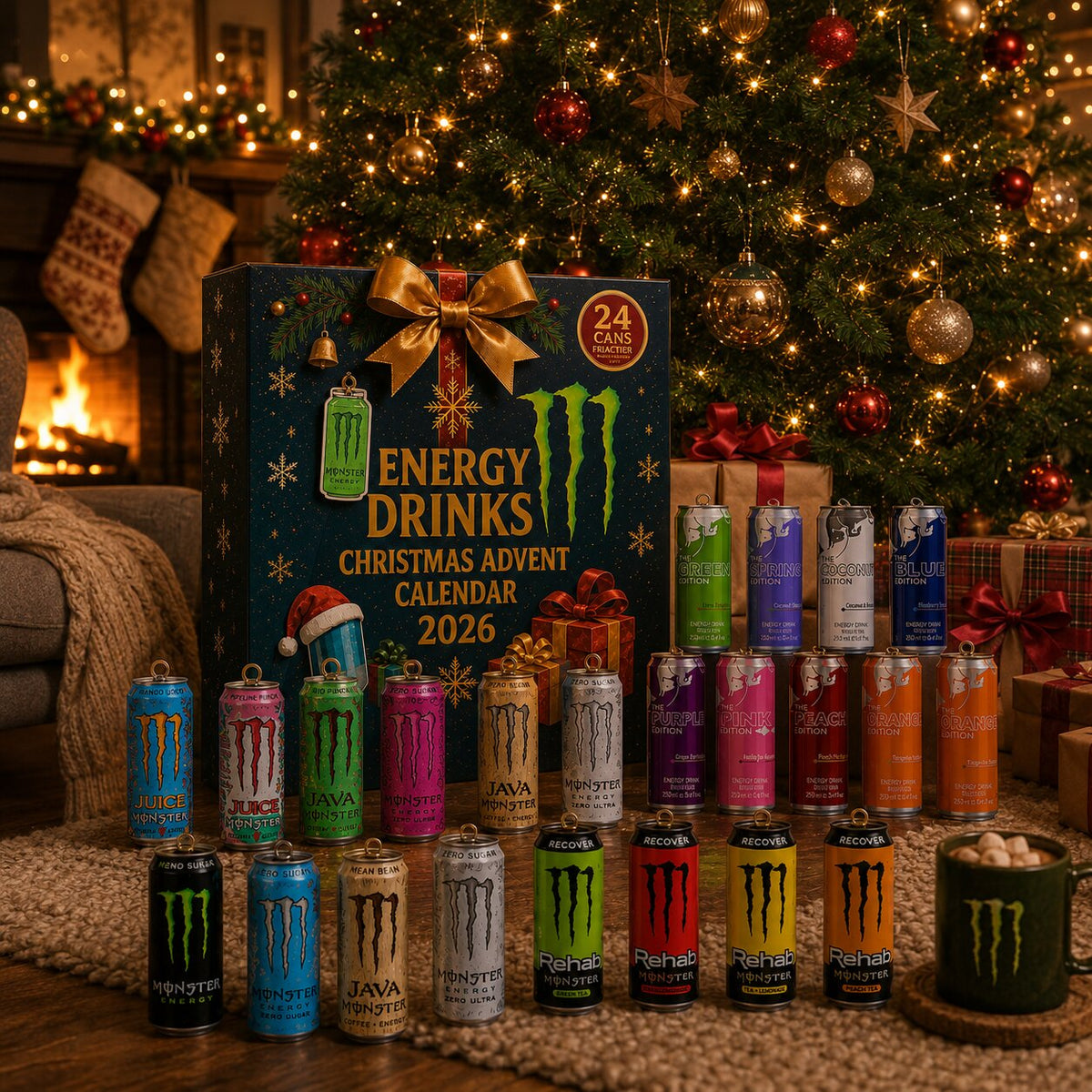 Zinglet - Adventi naptár energiaital motívumokkal