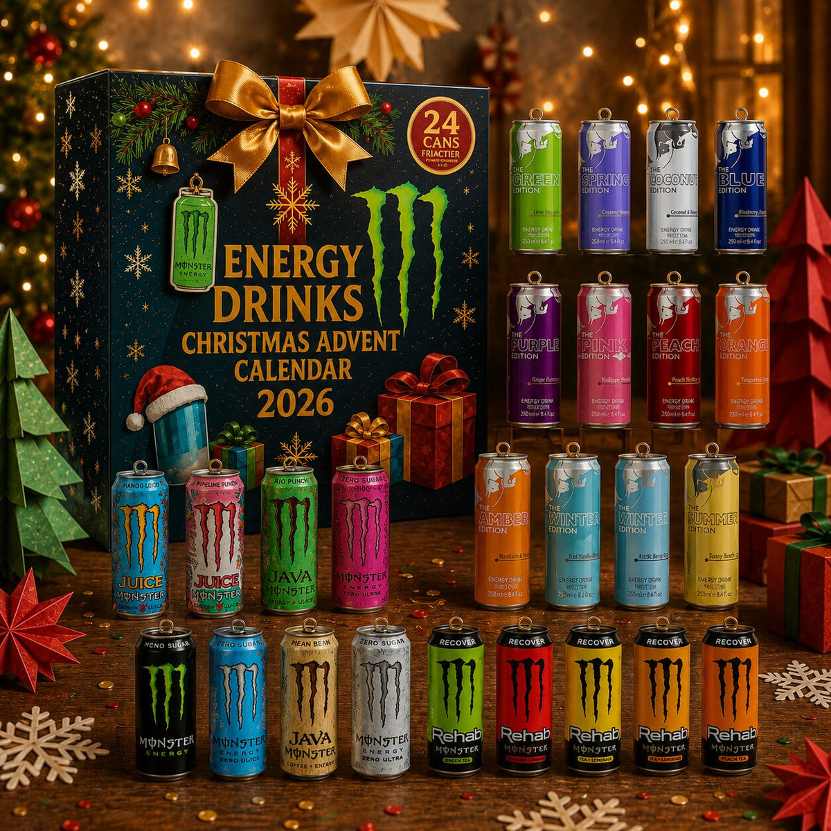 Zinglet - Adventi naptár energiaital motívumokkal