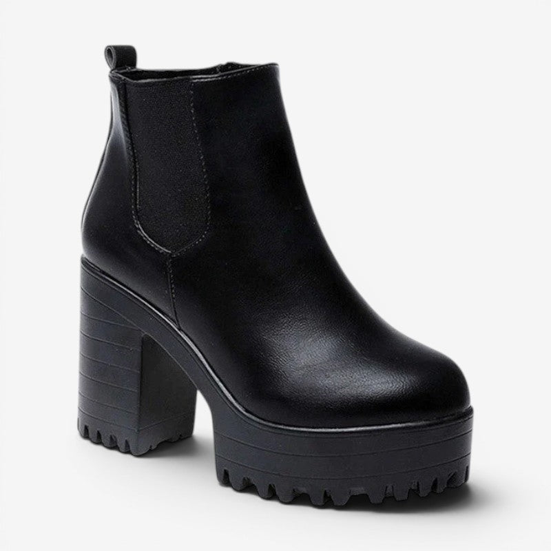 Women’s Ankle Boots with Chunky Heel