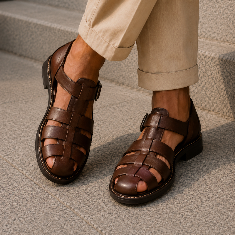 Men’s Stylish Breathable Round Toe Shoes