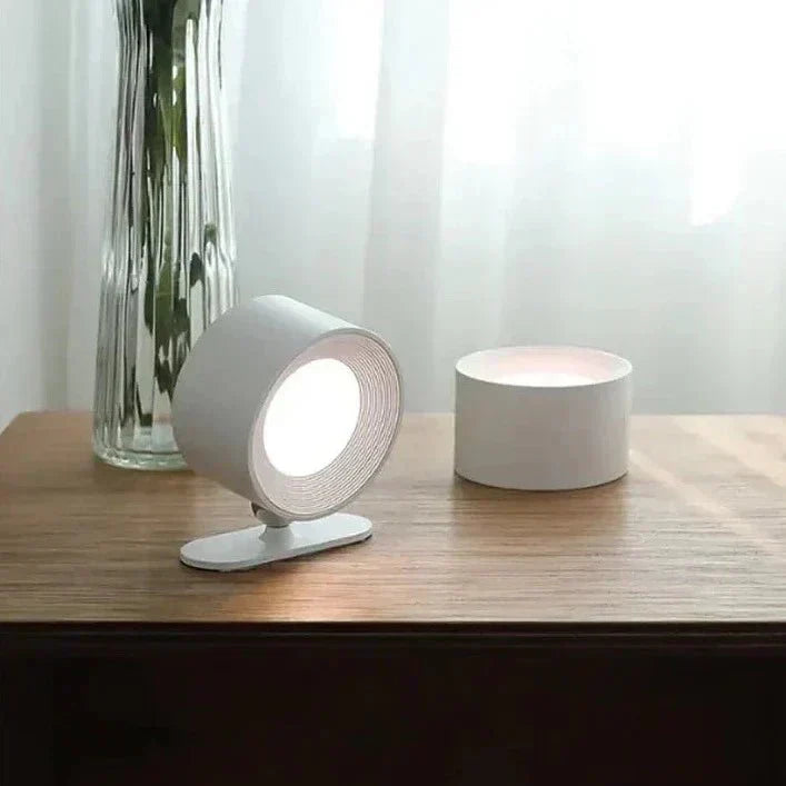 Wireless Wall Lamp - Tool-Free Stick-On Installation & Portable Use | Bright Energy-Saving LED Light | Modern Accent for Bedroom, Hallway or Night Lamp