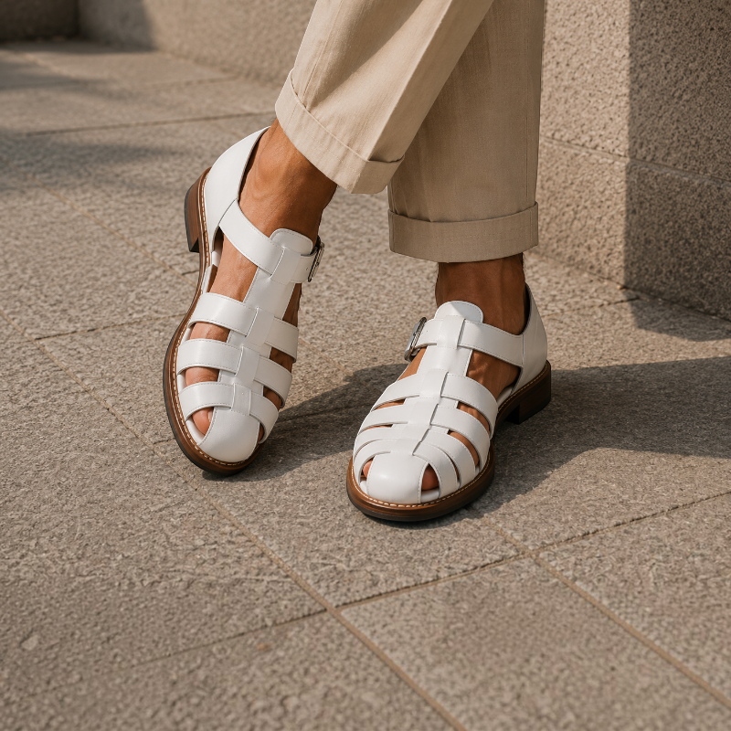 Men’s Stylish Breathable Round Toe Shoes