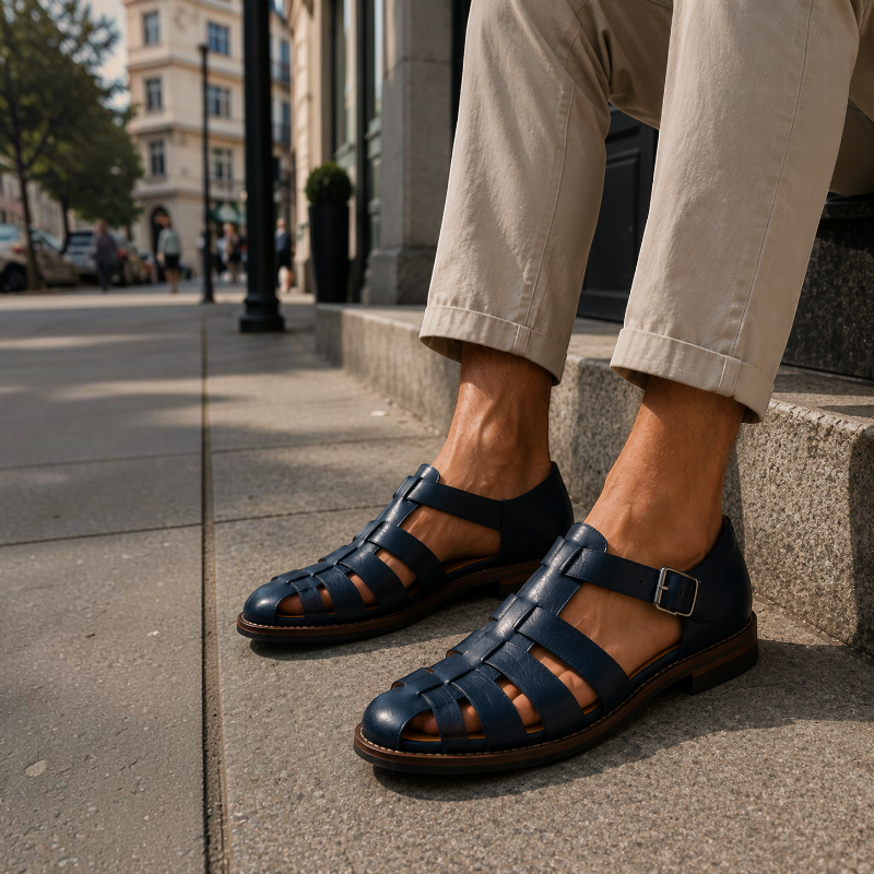 Men’s Stylish Breathable Round Toe Shoes