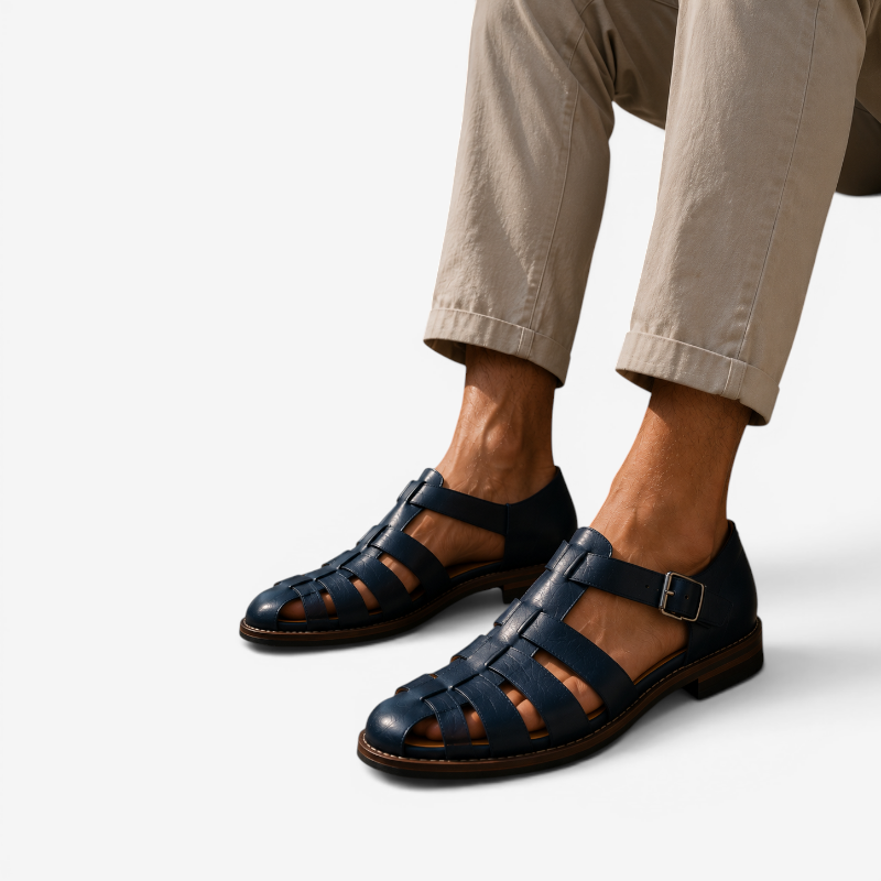 Men’s Stylish Breathable Round Toe Shoes