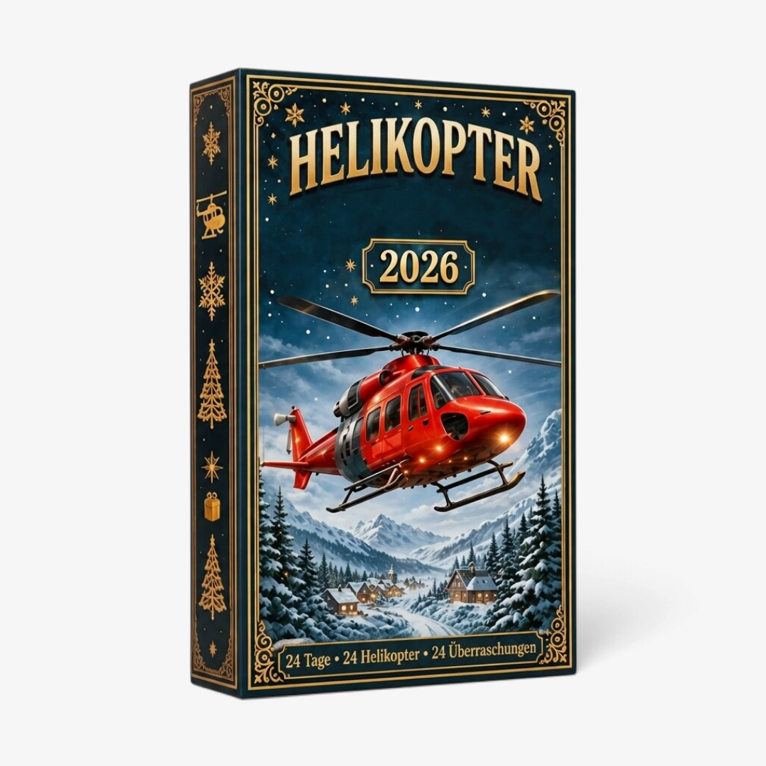 Flymas - Adventi naptár 24 akril repülő dekorációval